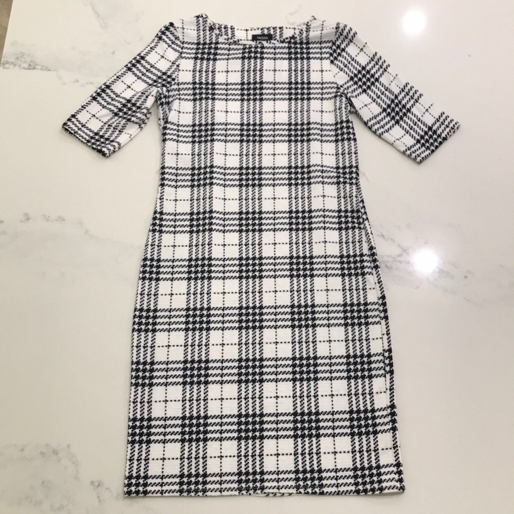 Black and white dress